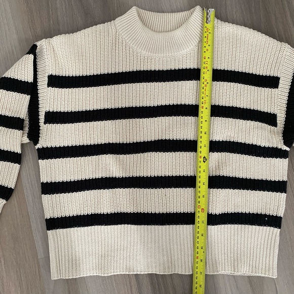 Part Two size small striped sweater - Picture 4 of 5